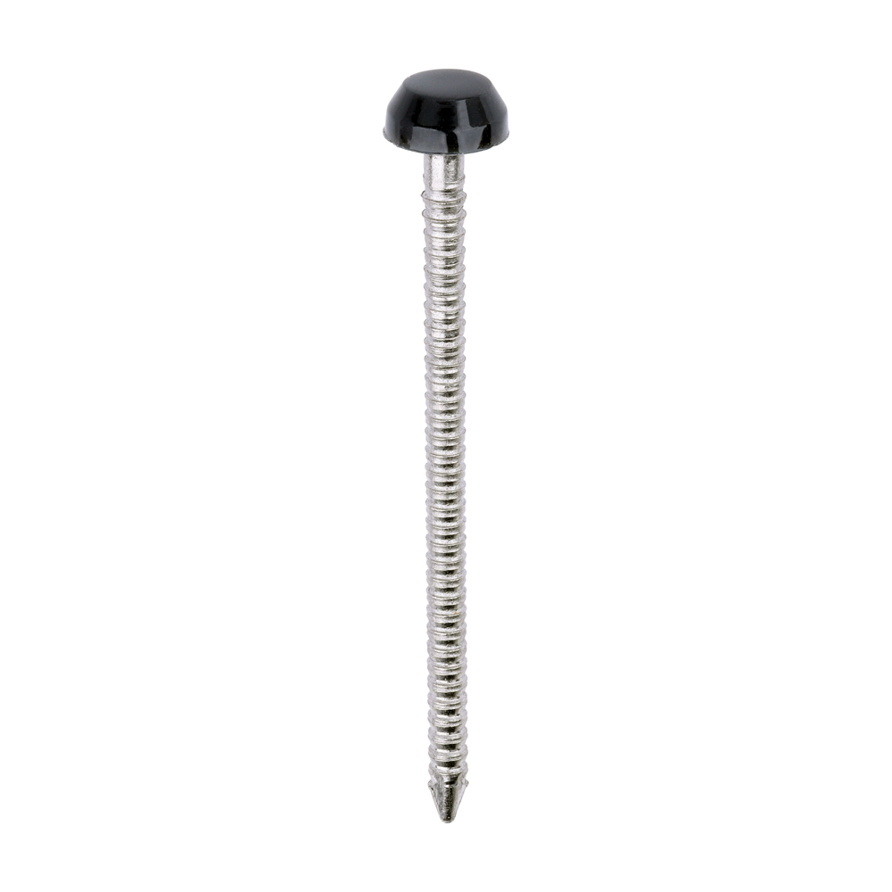 40MM ANTHRACITE GREY POLYTOP PINS (BOX 250)