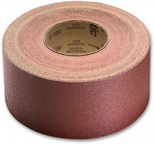 ABRASIVE ALUMINIUM OXIDE SANDPAPER ROLL 1919 SIAWOOD 115MM X 50M P150