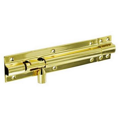 BRASS STRAIGHT BARREL BOLT 6"