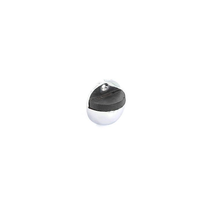 OVAL DOOR STOP CHROME