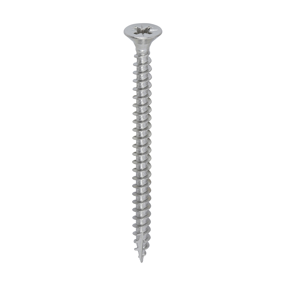 4.5MM X 60MM STAINLESS CSK POZI WOODSCREW