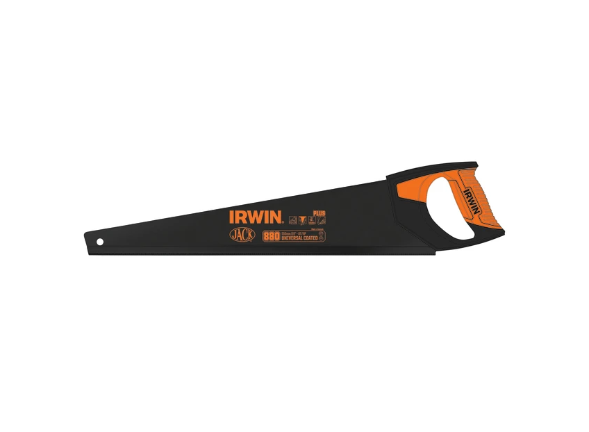 IRWIN JACK 880 UN UNIVERSAL HAND SAW 550MM COATED 8 TPI
