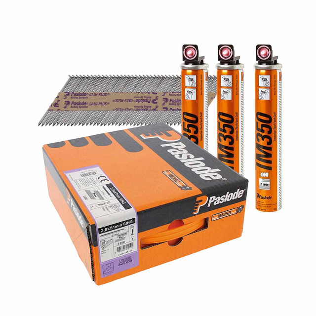 PASLODE 2.8MM X 51MM FIRST FIX NAILS WITH GAS (3300)