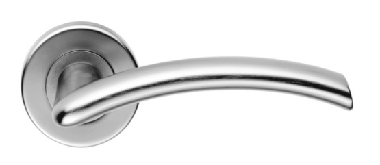 SZC030SC TRES LEVER ON ROUND ROSE (PAIR)
