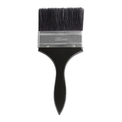 BLACK ECONOMY PAINT BRUSH 4"
