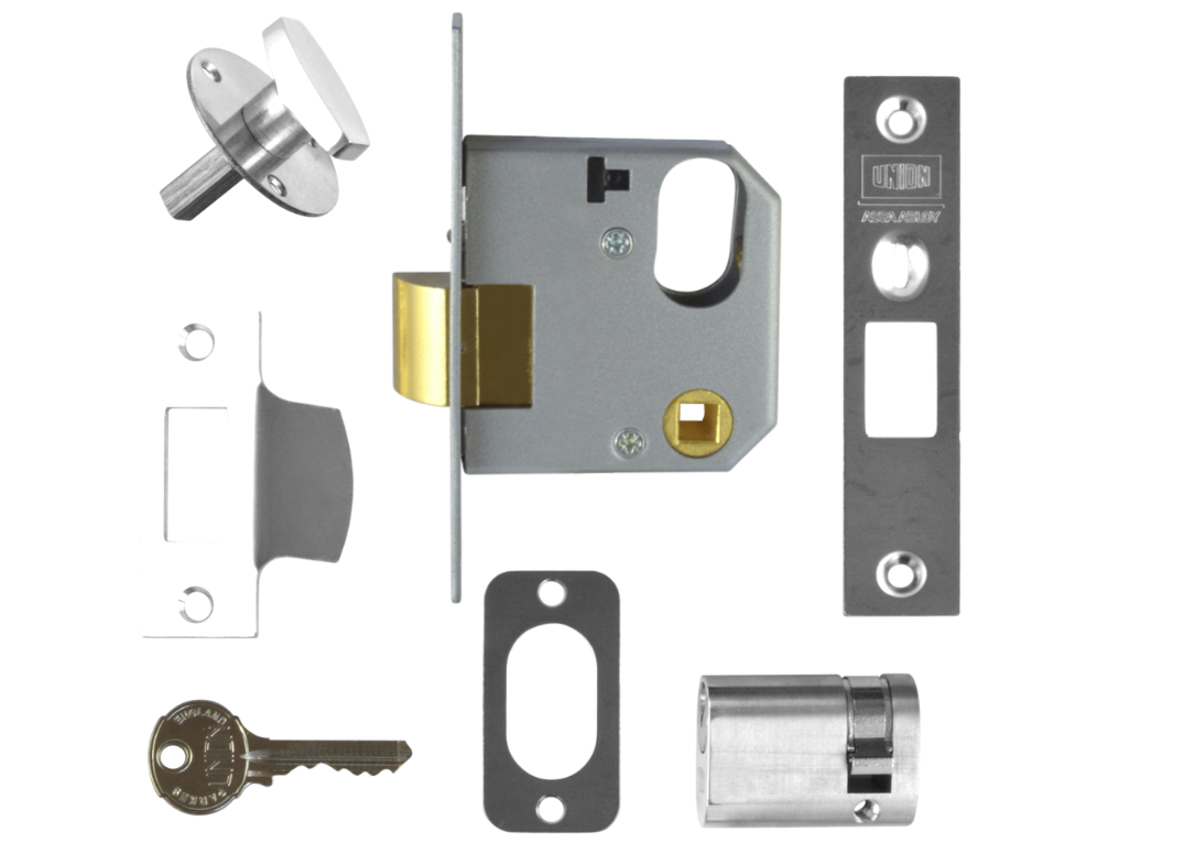 UNION 2332 75MM SC OVAL MORTICE NIGHTLATCH