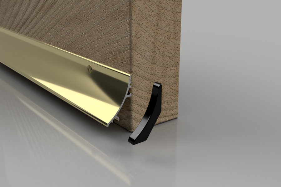 2'9" GOLD 32MM RAIN DEFLECTOR