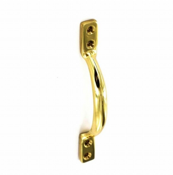 BRASS SASH HANDLE 5"