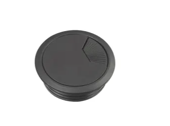 80MM 2 PART CABLE TIDY GRAPHITE GREY