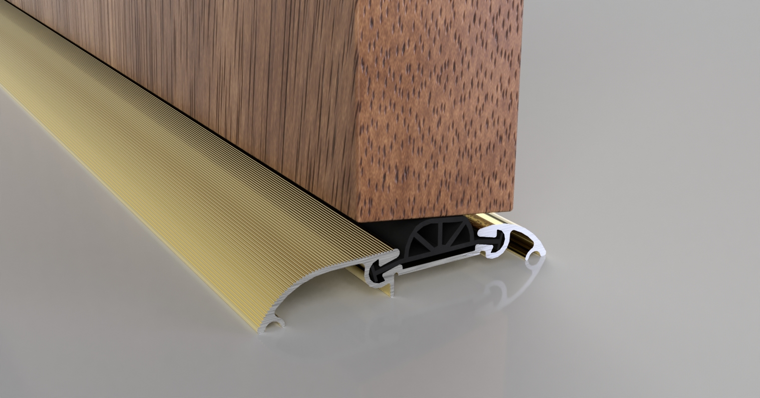 4'0" GOLD CDX DRAUGHT EXCLUDER
