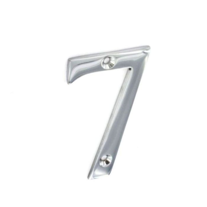 NUMERAL 7 75MM CHROME