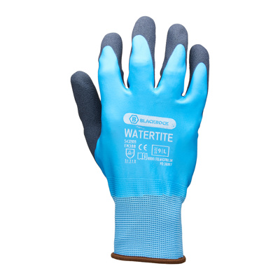 WATERTITE WATERPROOF GLOVES LARGE - SIZE 9