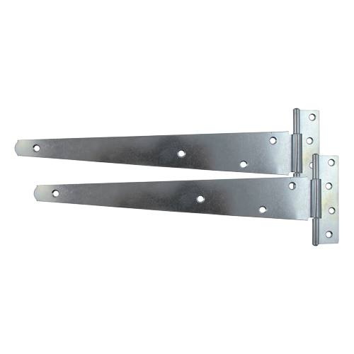 MEDIUM TEE HINGES 10" HOT DIPPED GALVANISED (PAIR)