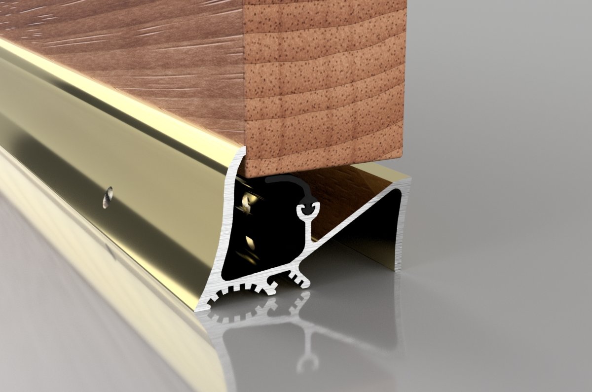 SUPERSEAL 4'0" GOLD THRESHOLD SILL