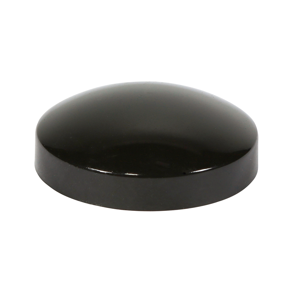 BLACK TWO PIECE COVER CAPS