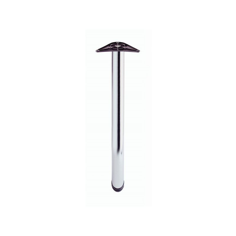 WORKTOP LEG 870MM X 60MM CHROME PLATED
