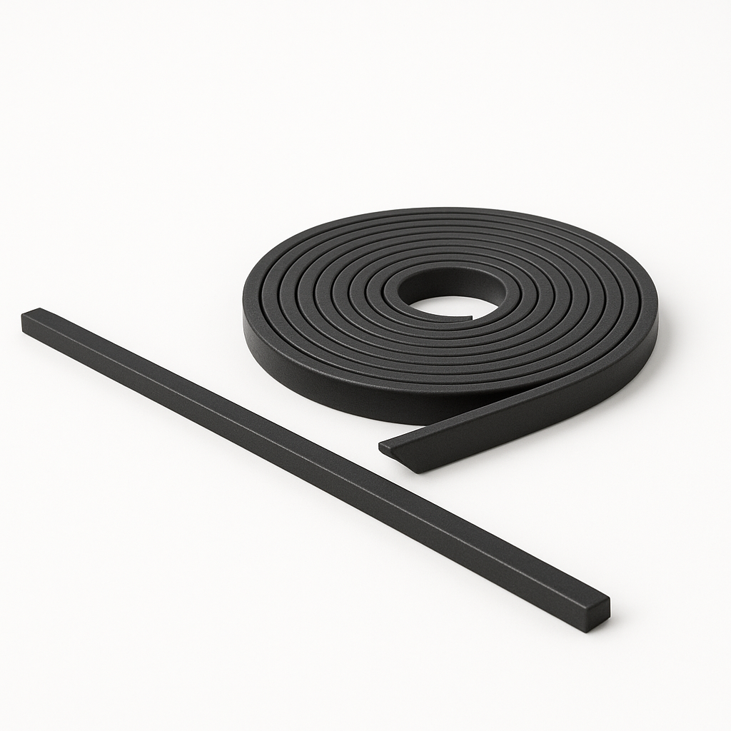 2.1M X 10MM X 4MM FIRE + SMOKE SEAL BLACK
