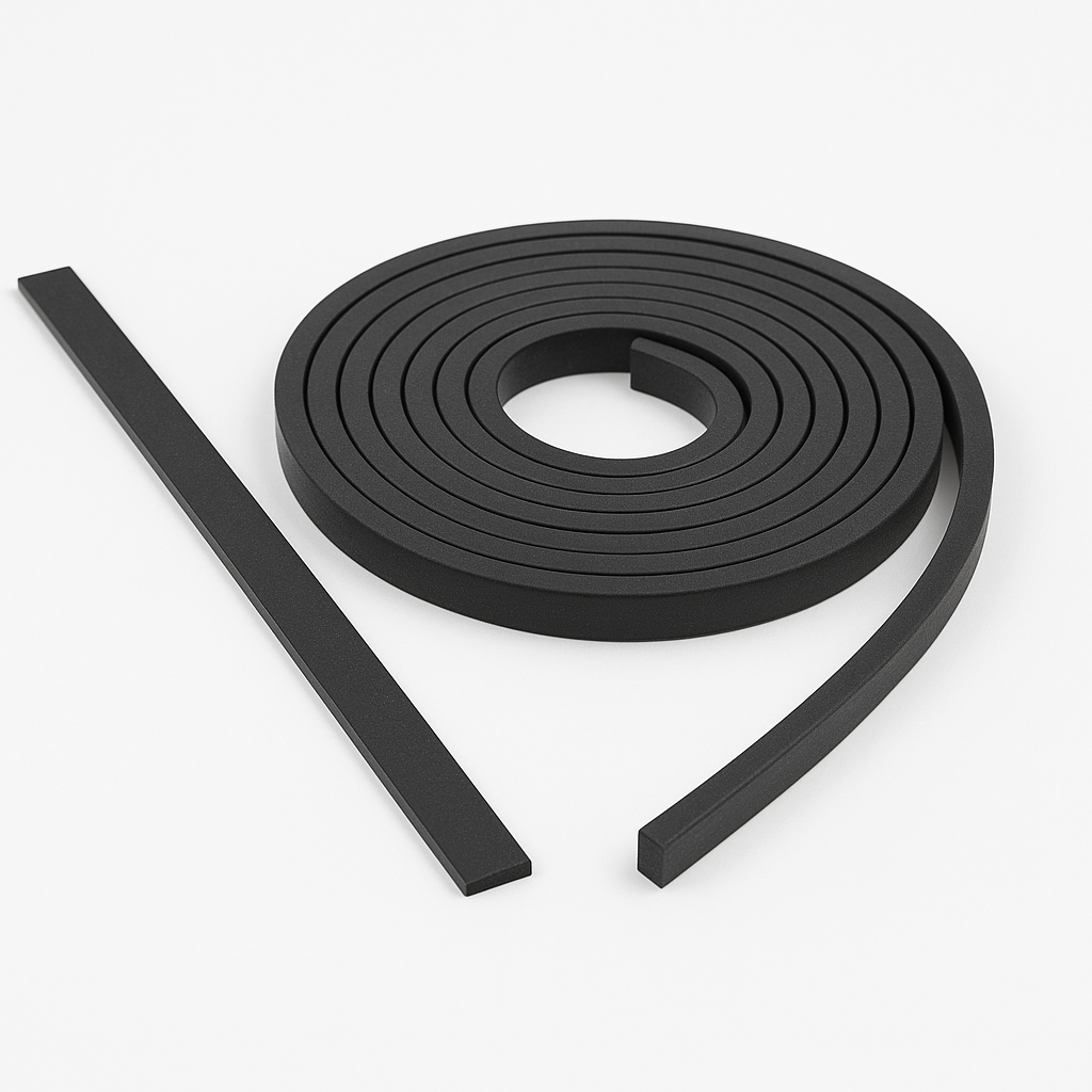 2.1M X 20MM X 4MM FIRE + SMOKE SEAL-BLACK