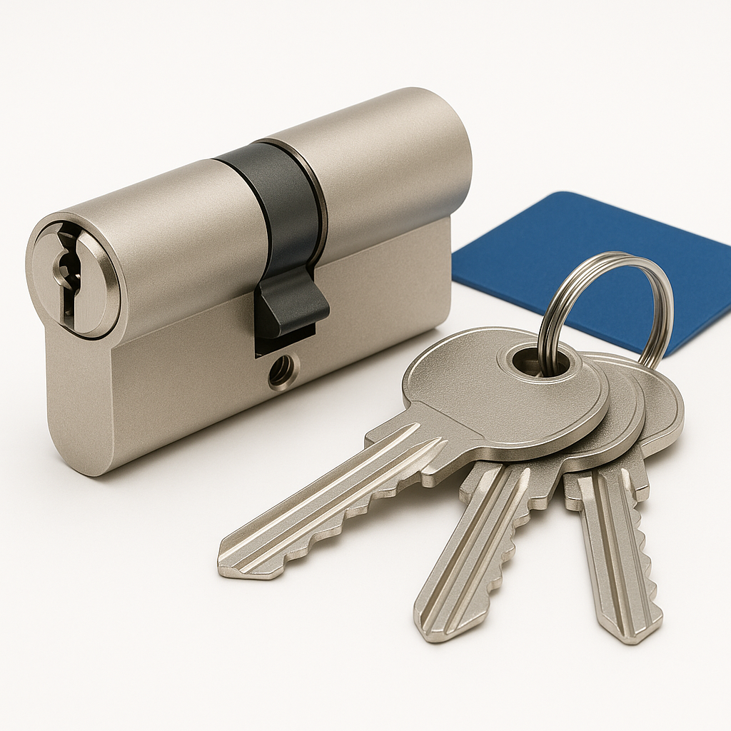 ABS 35 X 55 CYLINDER PC - 3KEYS & CARD