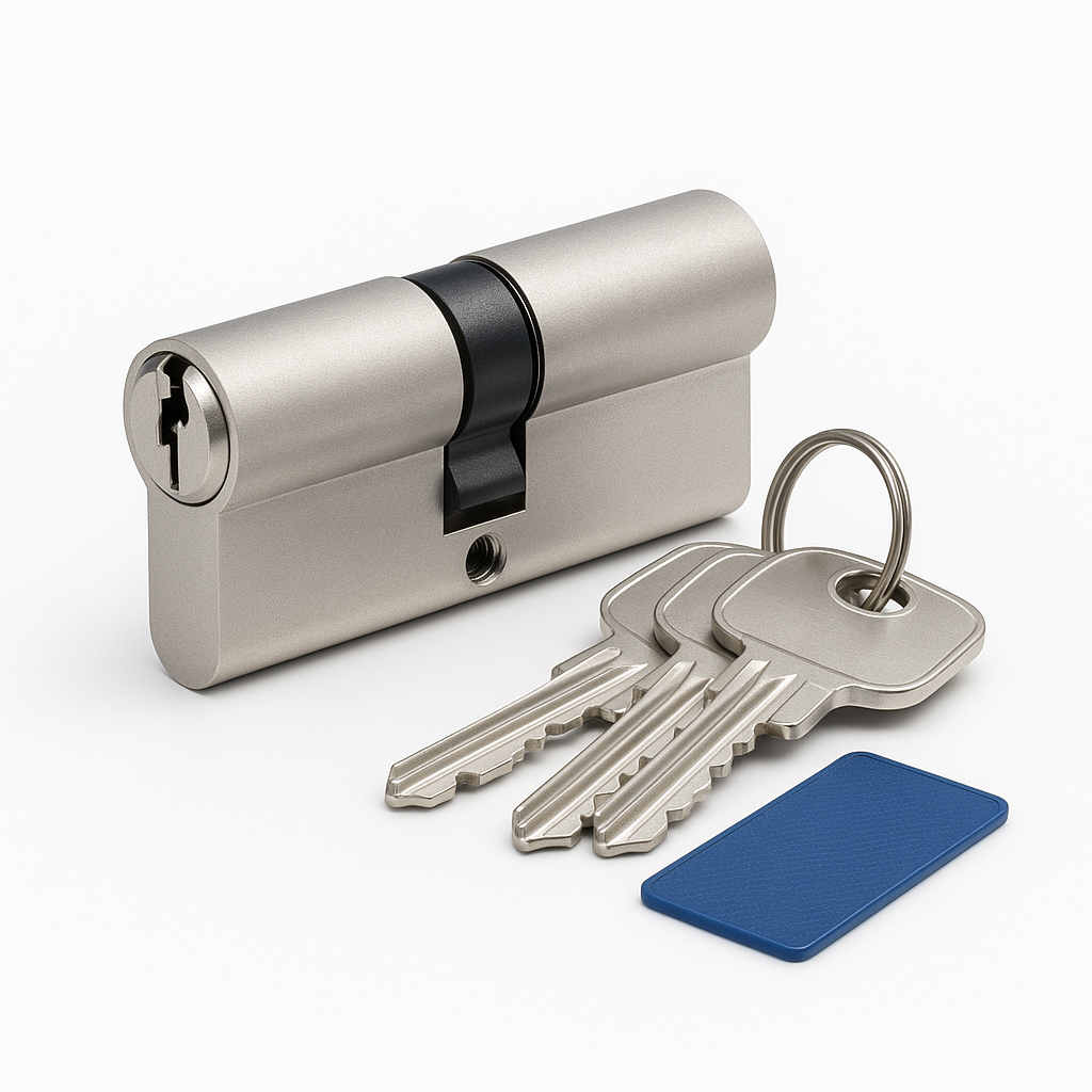 ABS 45 X 45 CYLINDER PC - 3KEYS & CARD