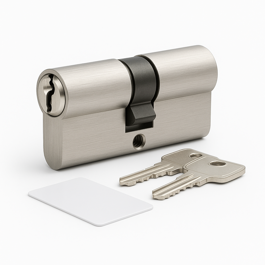 ABS 55 X 45 CYLINDER PC - 3KEYS & CARD