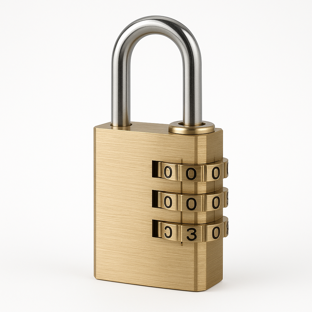 ABUS 40MM 3 DIGIT COMBINATION PADLOCK
