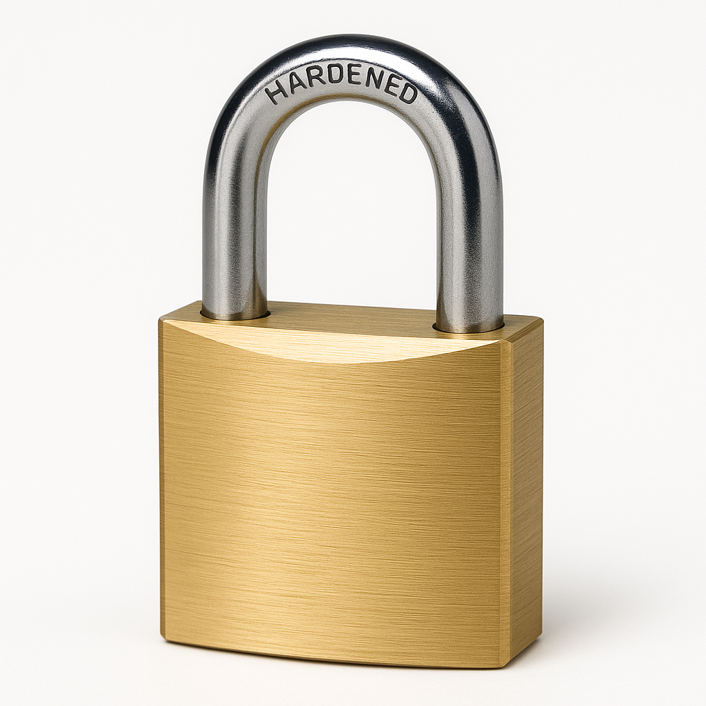 ABUS 30MM "BASIC" BRASS PADLOCK