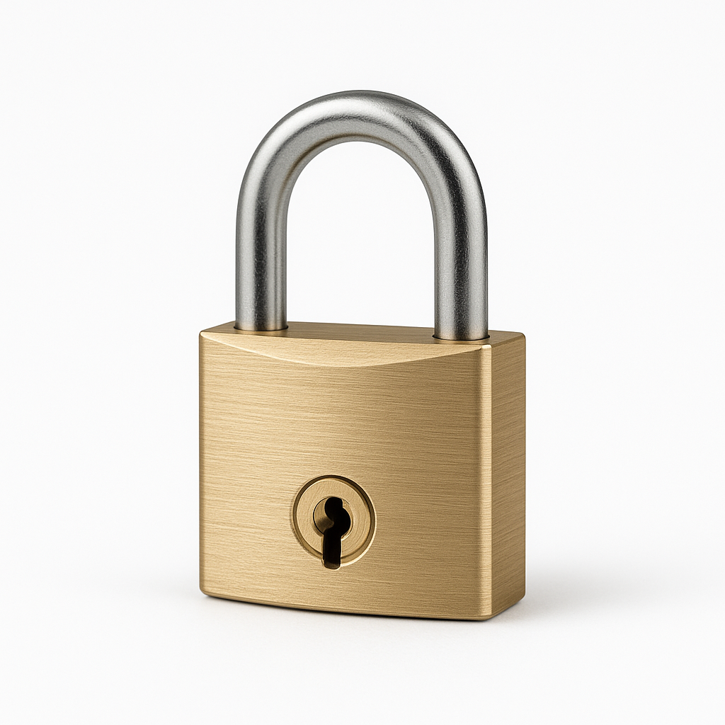 ABUS 20MM "COMPACT" BRASS PADLOCK