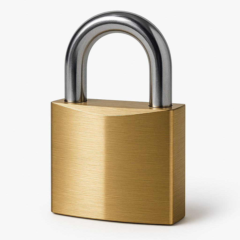 ABUS 65 - 50MM BRASS PADLOCK KEYED ALIKE