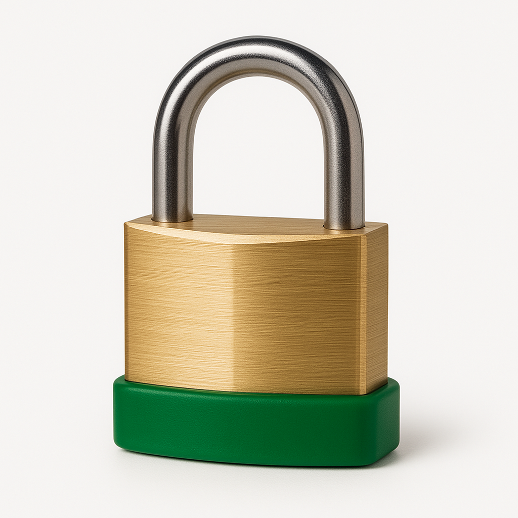 ABUS T84MB/30 COLOUR PADLOCK - CARDED