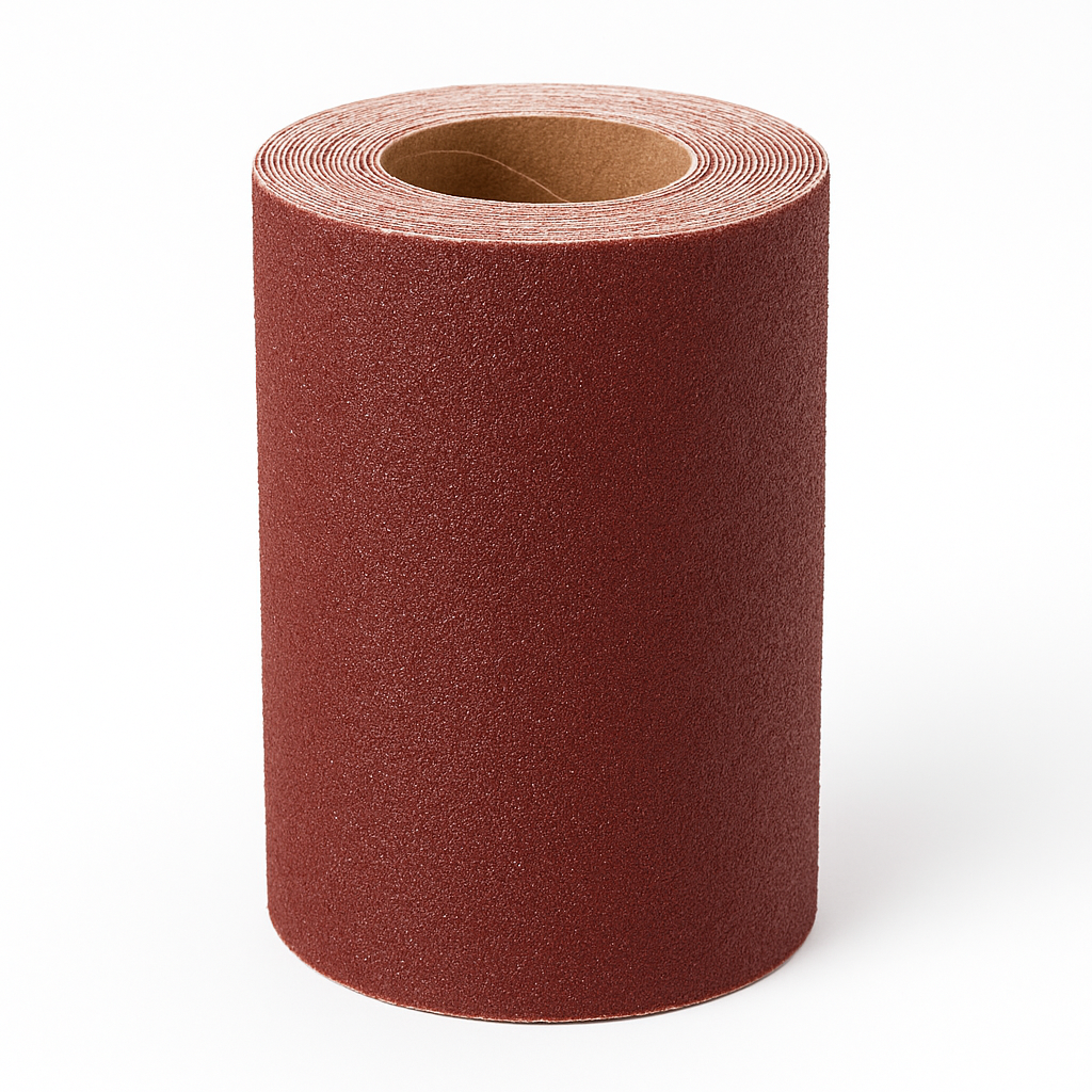 ADDAX 10M X 115MM SANDPAPER ROLL RED 80G