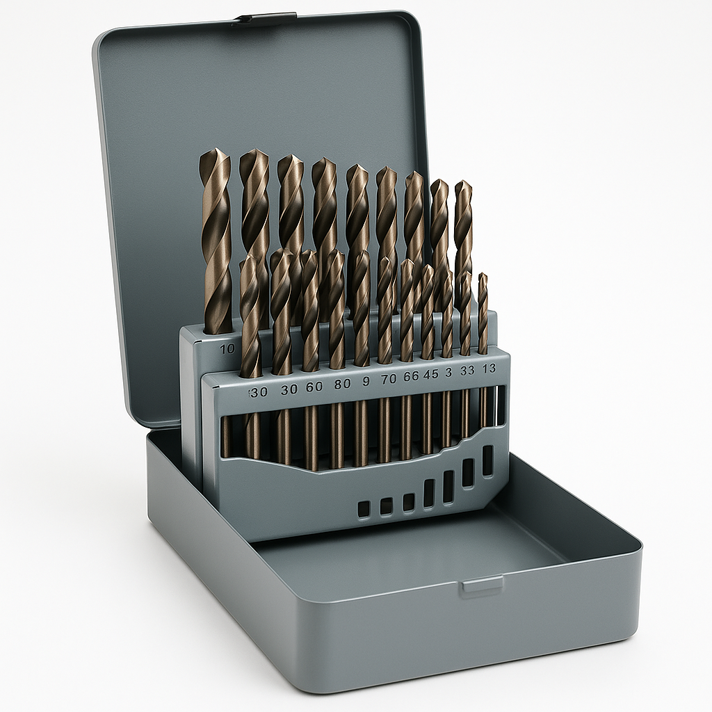 ADDAX 25PC HSS JOBBER DRILL SET