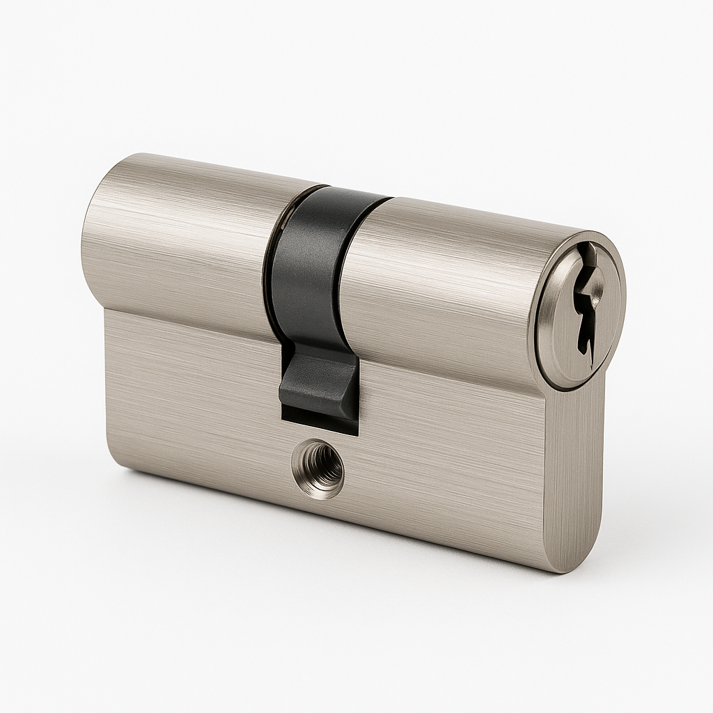 AS1161 40 X 50MM N.P DOUBLE EURO CYLINDER