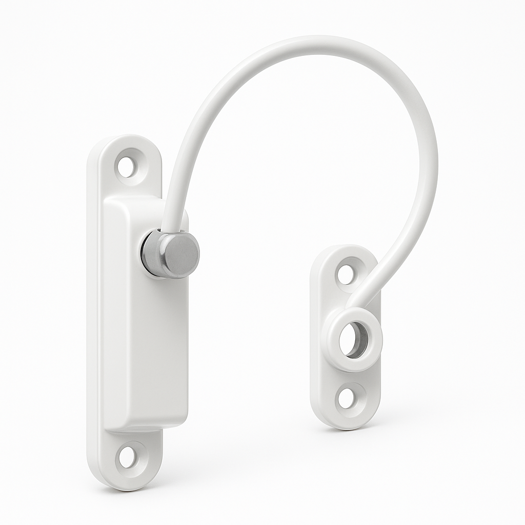 L17737 WSR200 WHITE WINDOW RESTRICTOR