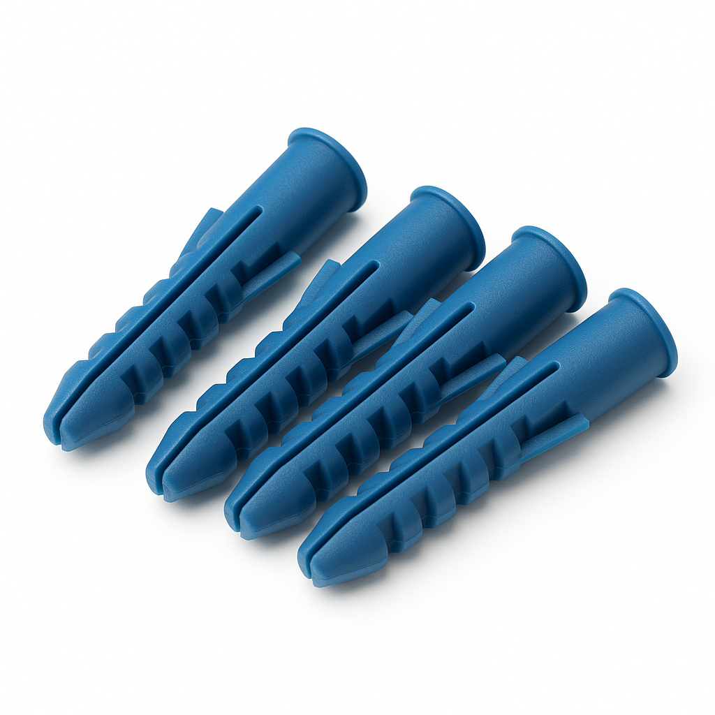 BLUE PLASTIC WALL PLUGS (BLPLUG)