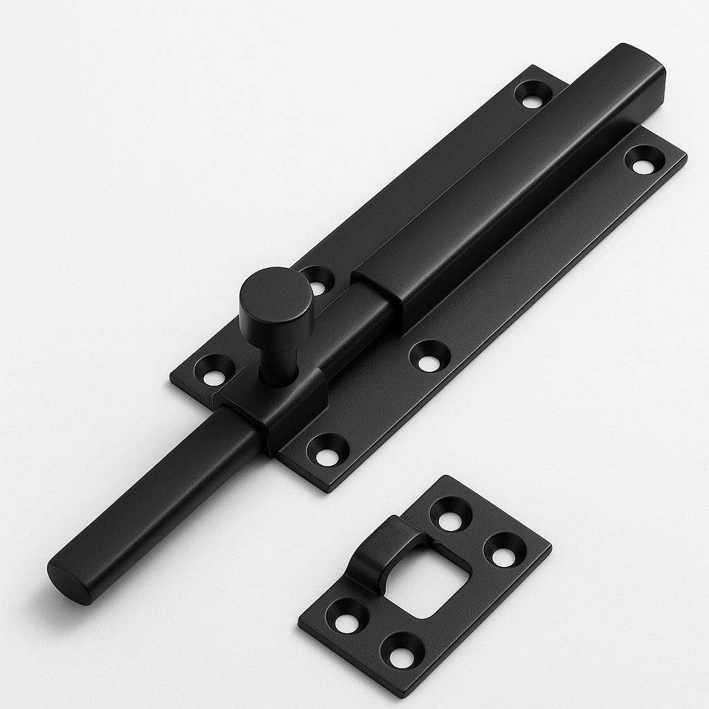 ASB8MB 8" SURFACE BOLT MATT BLACK