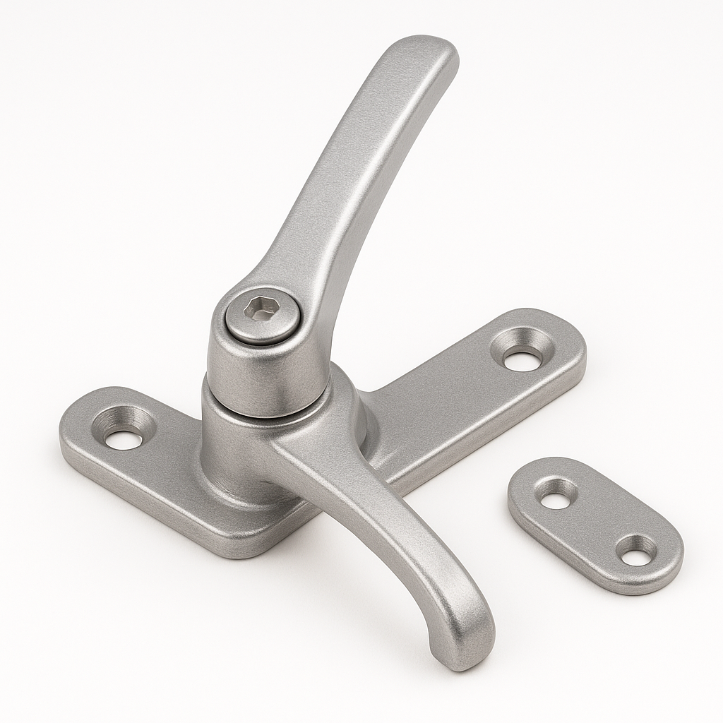 ZSC1KR RH SILVER COCKSPUR FASTENER 9MM