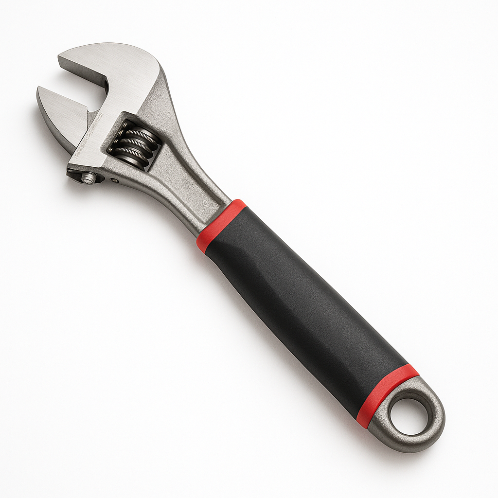 9031 8" ADJUSTABLE WRENCH - COMFORT GRIP