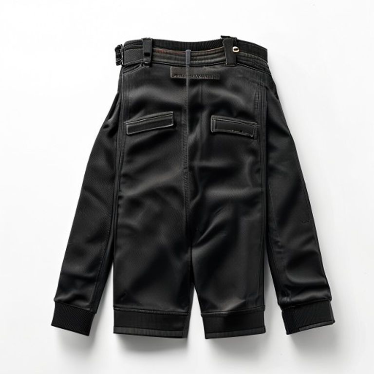 SCRUFFS TRADE FLEX TROUSERS 32R BLACK