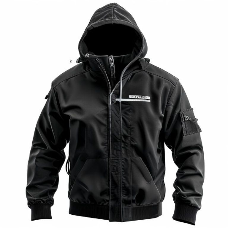 SCRUFFS WORKER SOFTSHELL JACKET (M) BLACK