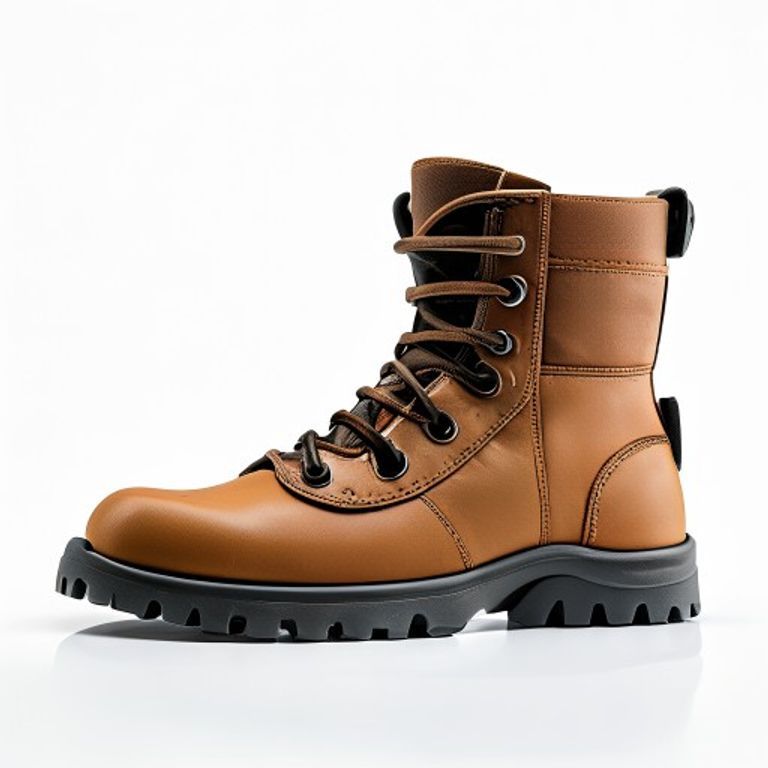 SCRUFFS SIZE 9 RIDGE TAN SAFETY BOOT