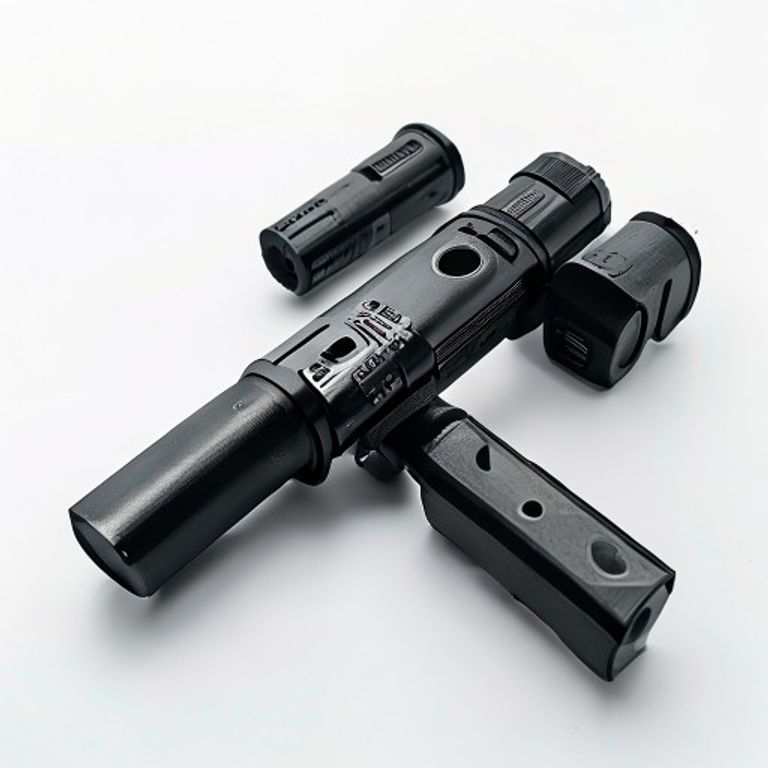 BLACK 4WAY FLAT JOINT - TZ4WF