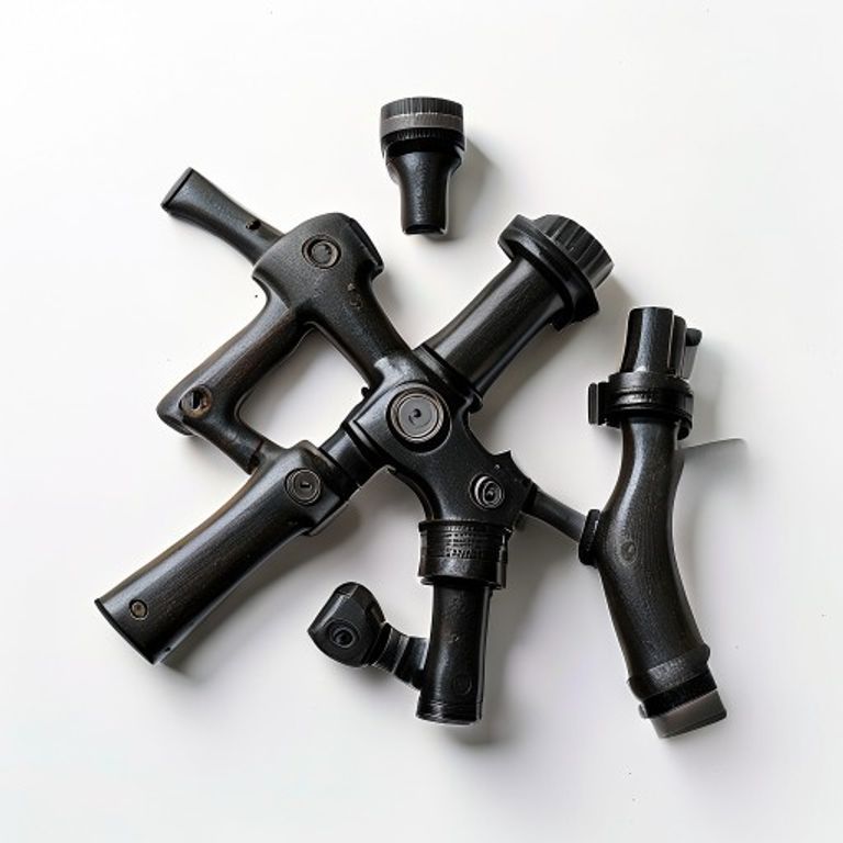 M34SCP SCP OVAL MORTICE KNOBS (PAIR)