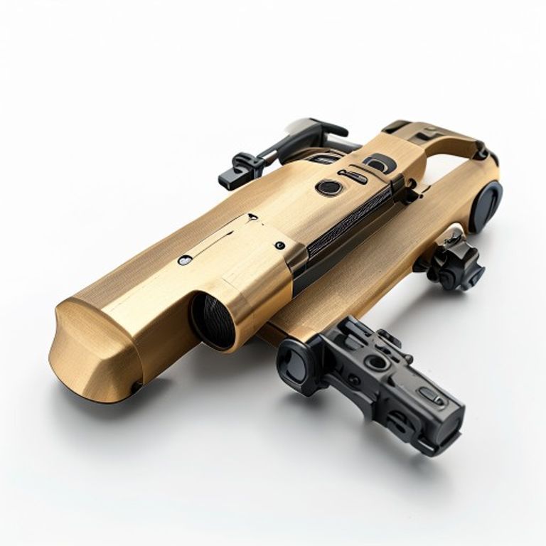 M44C 8" BRASS CASEMENT STAY