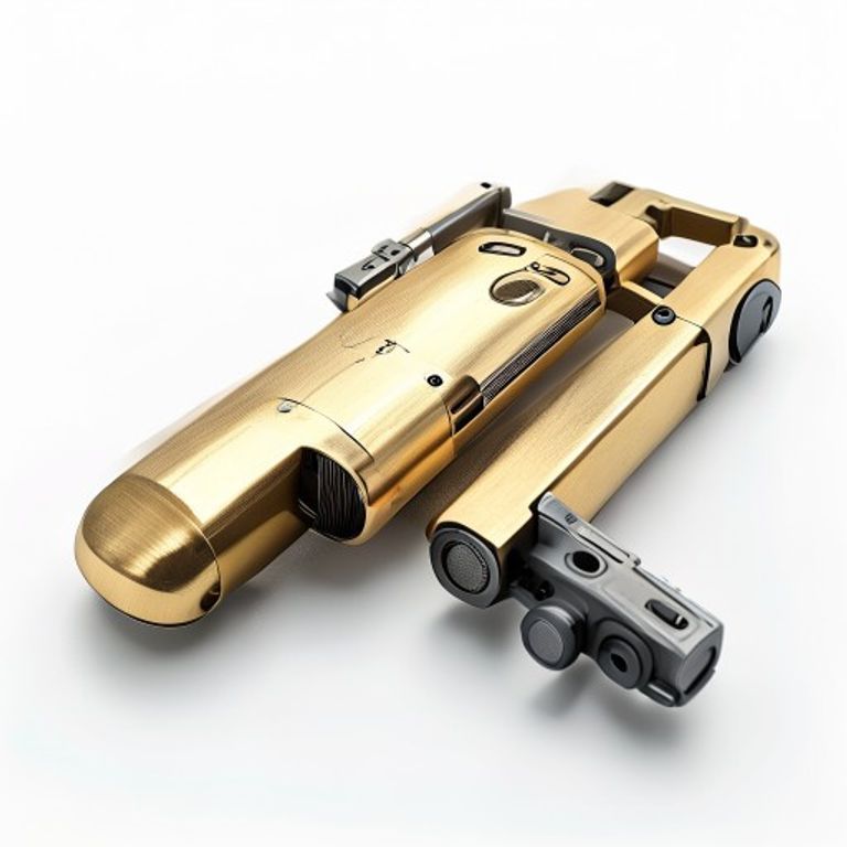 M44B 12" BRASS CASEMENT STAY