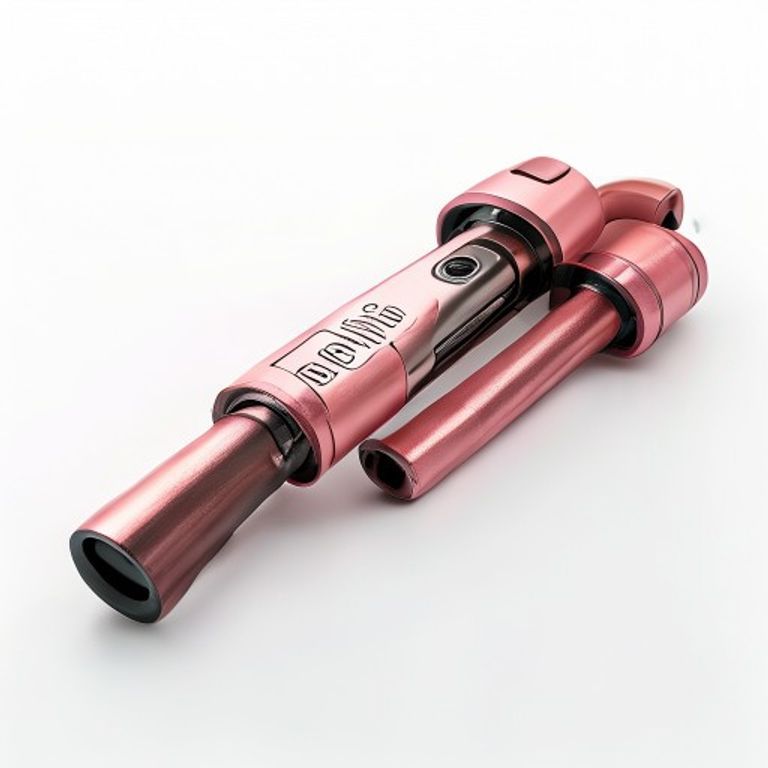 AA16B 225MM POL BRASS PULL HANDLE ON ROSE