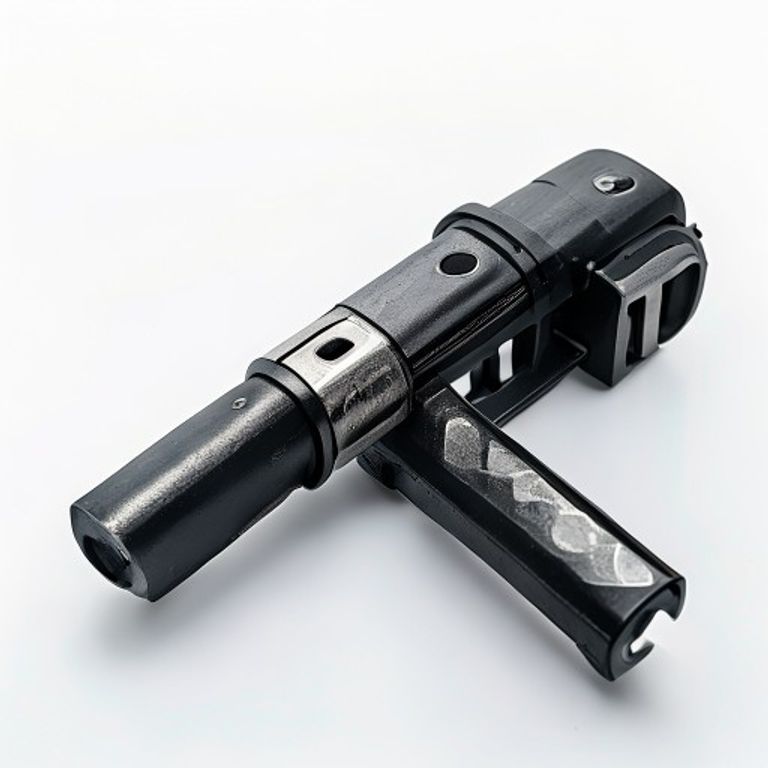 BTL30AB 76MM BOLT THROUGH TUBULAR LATCH