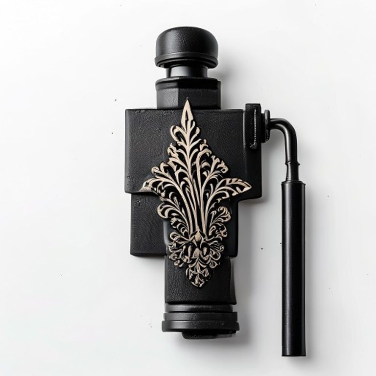 ESCUTCHEON - LOCK PROFILE FLEUR DE LYS