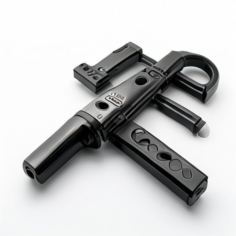 SZC052SC LEVER LATCH HANDLES (PAIR)