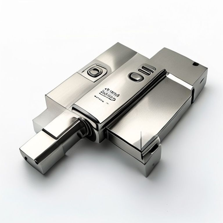 100MM X 100MM POL BRASS PUSH PLATE